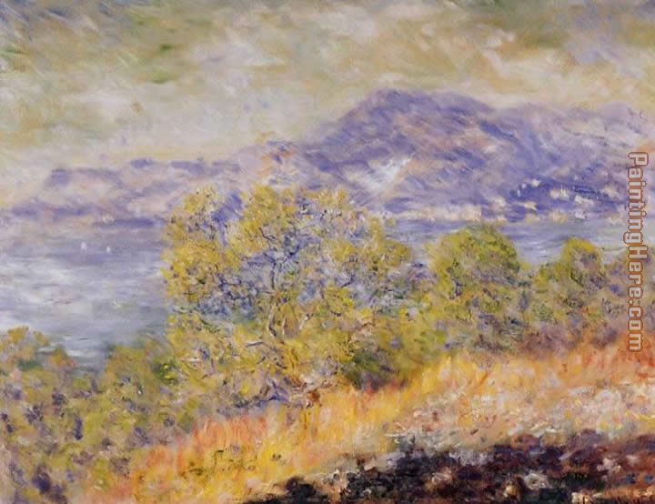 View Taken near Ventimiglia painting - Claude Monet View Taken near Ventimiglia art painting
